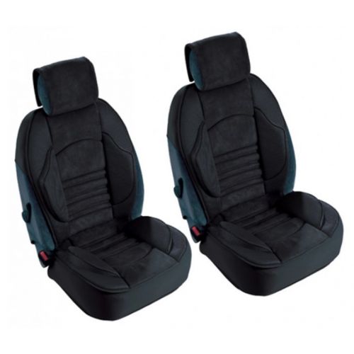 2 Couvres sieges Grand Confort Airbags Lateraux Maille respirante Noir 2 Couvres sieges Grand Confort Airbags Lateraux Maille respirante Noir