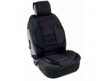 Couvre siege Grand Confort Airbags Lateraux Maille respirante avec Elasto system Noir
