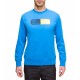 The North Face Slogan cotton Tee shirt manche longue homme t0avaa Bleu