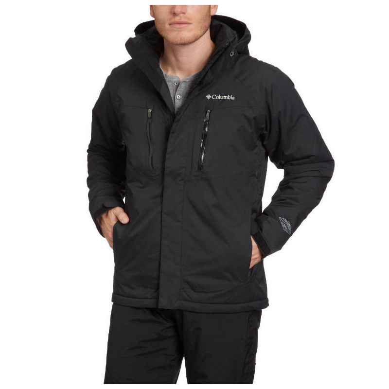 Veste Columbia Mia Monte Chaude Capuche homme Noir montagne