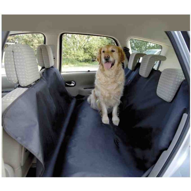 OneAmg Protection Voiture Chien 130×139cm Housse Voiture Chien Siege  Arriere Imperméable Antidérapant avec Fenêtre en Maille Visible et Pochette  de Rangement et Harnais pour Chien Noir : : Animalerie