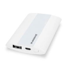 Batterie Iphone Smartphone Portable MINI Blanc Powergo 3000 mAh