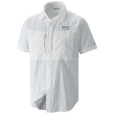 Chemise CASCADES EXPLORER MC Columbia Anti Uv Homme Beige