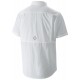 Chemise CASCADES EXPLORER MC Columbia Anti Uv Homme Blanc