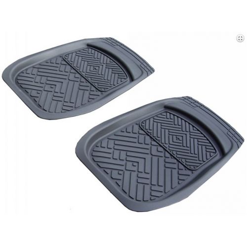 Tapis Auto CAOUTCHOUC baquet 2 avants Universel Decoupable