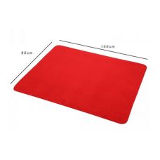 Tapis Coffre Moquette decoupable tuft Rouge 80x100 Universel 550g/m2