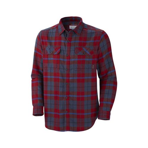 Chemise ML Columbia FLARE GUN Flanelle Homme Rouge