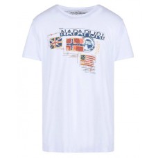 Napapijri T-Shirt homme Sapriol blanc