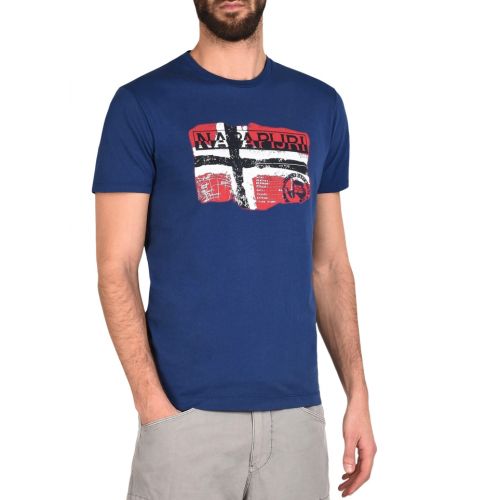 Napapijri T-Shirt homme Saleny marine