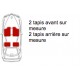 Tapis Auto Fiat 500 depuis 15/07/2008 Cuivre
