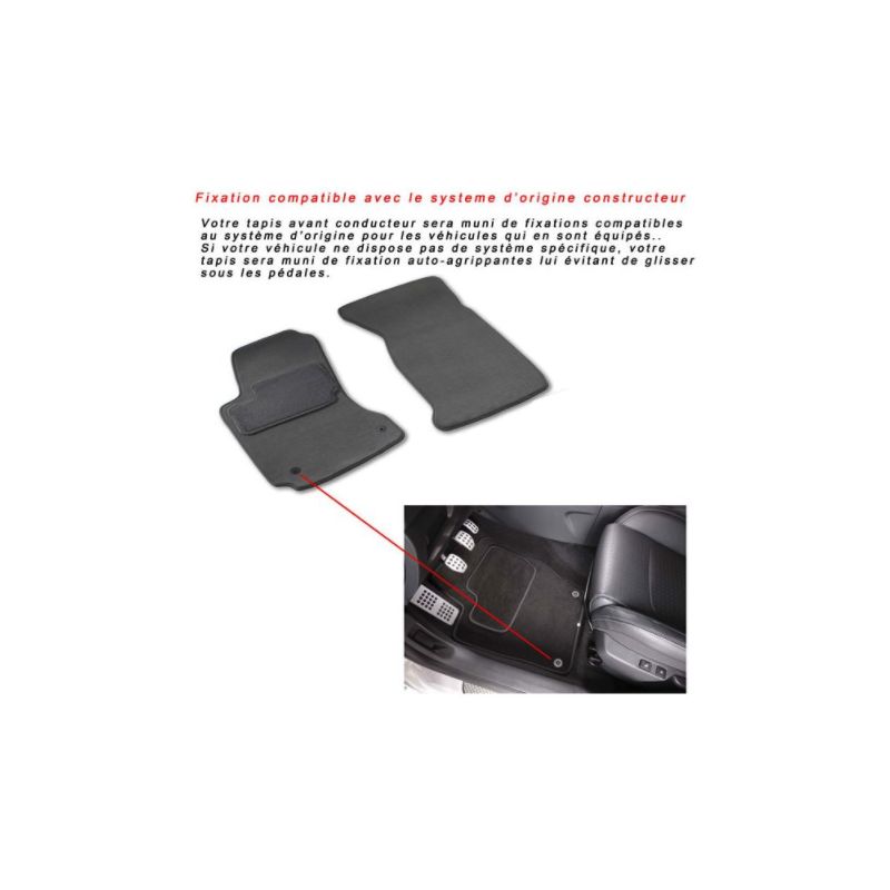 Tapis Citroen C3 Picasso sur mesure