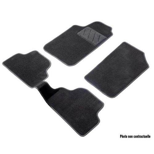 Tapis Voiture BERLINGO / PARTNER T depuis 05/2008 Citroen sur mesure Noir