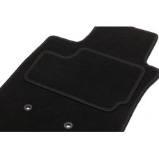 Tapis Auto R9 Cabriolet Renault 2avt+1arr Moquette LUXE GT 750g/m2 De 09/81-01/88._noir