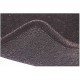 Tapis Auto R9 Cabriolet Renault 2avt+1arr Moquette LUXE GT 750g/m2 De 09/81-01/88._noir