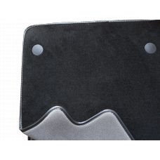 Tapis moquette sur Mesure PRESTIGE CLIO 3 / CLIO 3 Estate 2005 à 2012 sur mesure Noir