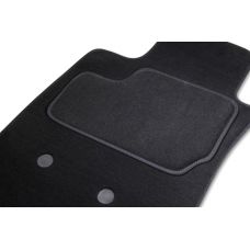 Tapis PARTNER Utilitaire 3 Places, 2 Avants NOIR, du 05.08 au ce jour sur mesure. Gamme Tapis LUXE GT