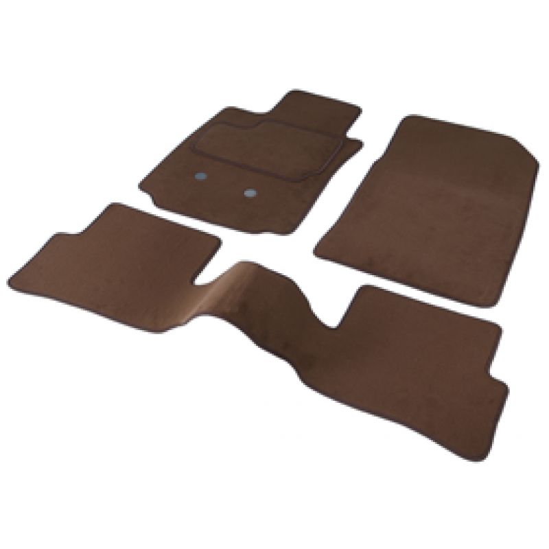 Tapis Auto PARTNER (avec trappe arr) Peugeot Moquette TUFTEE 550g/m2 De  03/99-09/05 Tapis Tuftee velours Luxe